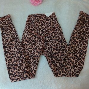 aerie Leopard Print High-Rise Leggings Offline Animal Print Size XS NWT